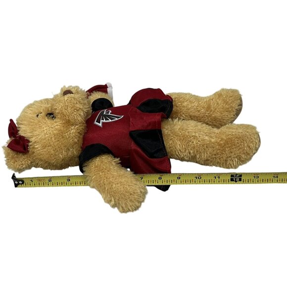 Good Stuff NFL Atlanta Falcons Cheerleader Plush Bear Beige Megaphone 13 Inch - Picture 10 of 10